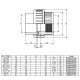 Муфта ПВХ Effast RGRBOG040E розбірна з внутрішньою різьбою, d40x1-1/4"