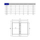 Муфта ПВХ Hidroten ВР-ВР, 1002050, різьбова, d1/2"