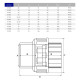 Муфта розбірна ПВХ Hidroten EPDM 1001085, із ущільненням, d75