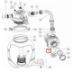 Переходная муфта Emaux для насоса серии ST (01013045)