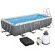 Каркасный бассейн Bestway 56466 (549х274х122 см) с песочным фильтром, лестницей и тентом