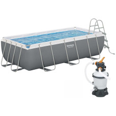 Каркасный бассейн Bestway 56442 (404х201х100 см) с песочным фильтром и лестницей