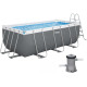 Каркасный бассейн Bestway 56456 (412х201х122 см) с картриджным фильтром и лестницей
