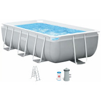 Каркасний басейн Intex 26784 (300х175х80 см) з картриджним фільтром та драбиною