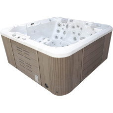 СПА-басейн IQUE Dreamline-II 2200-II-DD-BP (WiFi) (220х220х96 см) Brushed walnut