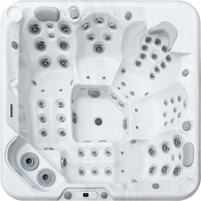 СПА-басейн IQUE Dreamline-II 2200-II-DD-BP (WiFi) (220х220х96 см) Brushed walnut