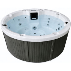 СПА-басейн Aquajoy Lagoon Air (195х82 см), Сріблясто-білий мармур
