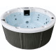 СПА-басейн Aquajoy Lagoon Air (195х82 см), Сріблясто-білий мармур