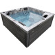 СПА-басейн Aquajoy Monaco Odyssey (220х220х90 см), з динаміками та LED-підсвічуванням