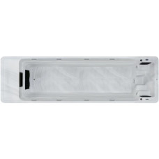 Плавальний SPA басейн Aquajoy Infinity (780х228х150 см), Сріблясто-білий мармур