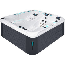 СПА-басейн Passion Spas Euphoria Mighty Wave (230x230x91 см), Сріблясто-білий