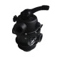 Кран шестиходовой 1'' Emaux HD серии MPV06 88281403, (верхнее подключение)
