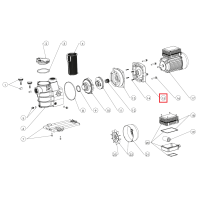 Фланец электродвигателя Hayward Max-Flo (SPX1600FE5)