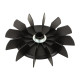 Вентилятор эл.двигателя насоса Kripsol FAN MEC71 M2 TR/TT/BCD - RBM1030.22RRMOT0003.02R (130*14 мм)