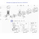 Гайка фиксатор префильтра Emaux насоса SD 89022102