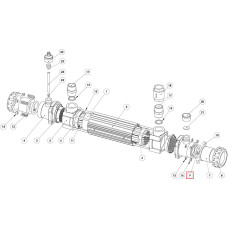 Уплотнительное кольцо теплообменника Elecro SP-119-ORS