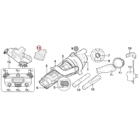 Щітка кутова для насадки Kokido для пилососа Voltera EV56