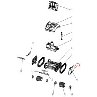 Колпаки на колеса для робота-пылесоса Wybotics C1 (S.WY3312Pro.39.A.001)