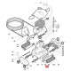 Валик для колес для робота-пылесоса Hayward SharkVAC / XL (RCX97410)