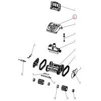 Крышка для зарядного порта для робота-пылесоса Wybotics C1 (S.WY3312Pro.37.004)