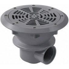Злив донний Emaux EM2837 під лайнер, Dark Grey
