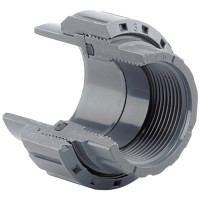Муфта розбірна ПВХ Hidroten ВР 1002028, перехідна, d1/2"-20 мм