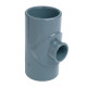 Трійник ПВХ Effast RDRTRD090F 90° редукційний, d90x50 мм
