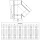 Трійник ПВХ Aquaviva 45° клейовий, d40 мм