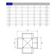 Хрестовина ПВХ Hidroten 1001250, 90°, d125 мм