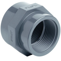 Муфта ПВХ Effast RERMRE063F редукционная, с внутренней резьбой d2"х1-1/2"