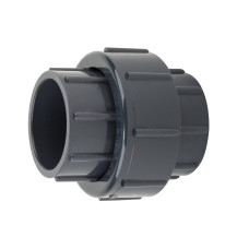 Муфта ПВХ Aquaviva розбірна клей-клей d50 мм