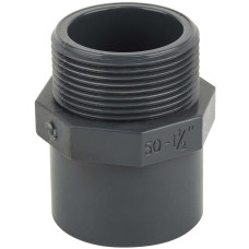 Муфта ПВХ Kripsol MR30 63.C редукційна, із зовнішньою різьбою d50-63х2"