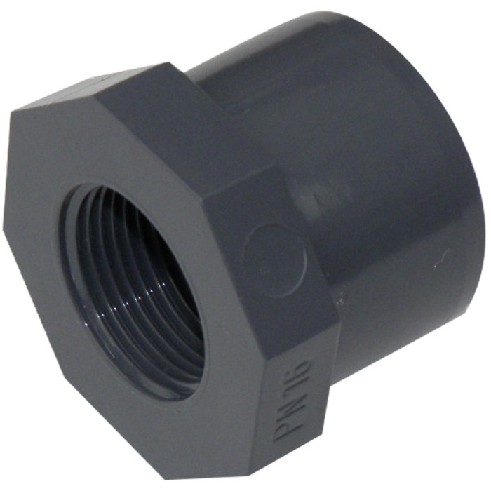 Редукційне кільце ПВХ Praher з різьбою, d50х3/4"