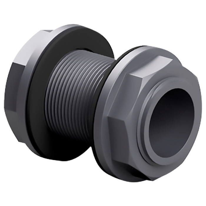 Танк-адаптер ПВХ Effast RERASE090I різьбовий d3"