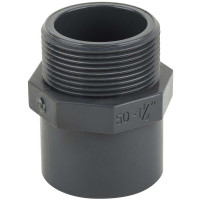 Муфта ПВХ Kripsol MR30 40.C редукционная, с наружной резьбой d32-40х1-1/4"