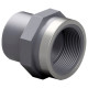 Адаптер-втулка ПВХ Effast RGRAFR025B з металевим кільцем, d25x1/2"
