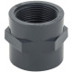 Муфта ПВХ Era US01163х2", з внутрішньою різьбою d63х2"
