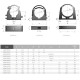 Крепление для труб ПВХ Effast RDRPTD0250 с фиксатором, d25