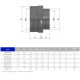 Муфта ПВХ Effast RERMRE025B редукционная, с внутренней резьбой d3/4"х1/2"