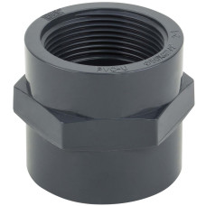 Муфта ПВХ Era US01125х3/4", з внутрішньою різьбою d25х3/4"