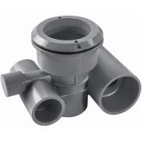 Прохід Emaux EM0031 під гідромасажну форсунку, Dark Grey