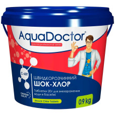 Хлор AquaDoctor C-60T 0.9 кг в таблетках