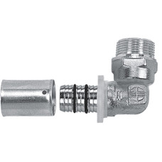 Уголок Rifeng с наружной резьбой D16*1/2"