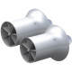 Турбинная система Hydrostar BGA 1200 Double (160–1200 м3/ч, 230 В, на кронштейне)