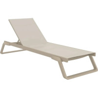 Шезлонг Aquajoy Tropic, сіро-коричневий