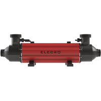 Теплообменник трубчатый Elecro G2C 270 кВт, титан и сталь AISI-316L