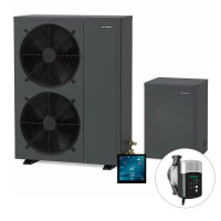 Інверторний тепловий насос для дому Aquajoy Comfort 13T (13 кВт), циркуляційний насос