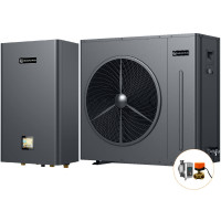 Інверторний тепловий насос для дому Aquaviva Plus 13 (12.60 кВт), циркуляційний насос + триходовий клапан