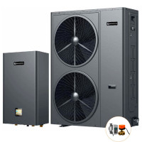 Інверторний тепловий насос для дому Aquaviva Plus 20T (19.83 кВт), циркуляційний насос + триходовий клапан