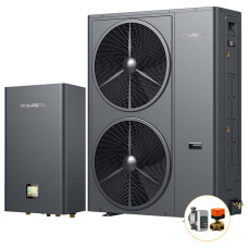 Інверторний тепловий насос для дому Aquajoy Plus 16T (15.57 кВт), циркуляційний насос + триходовий клапан